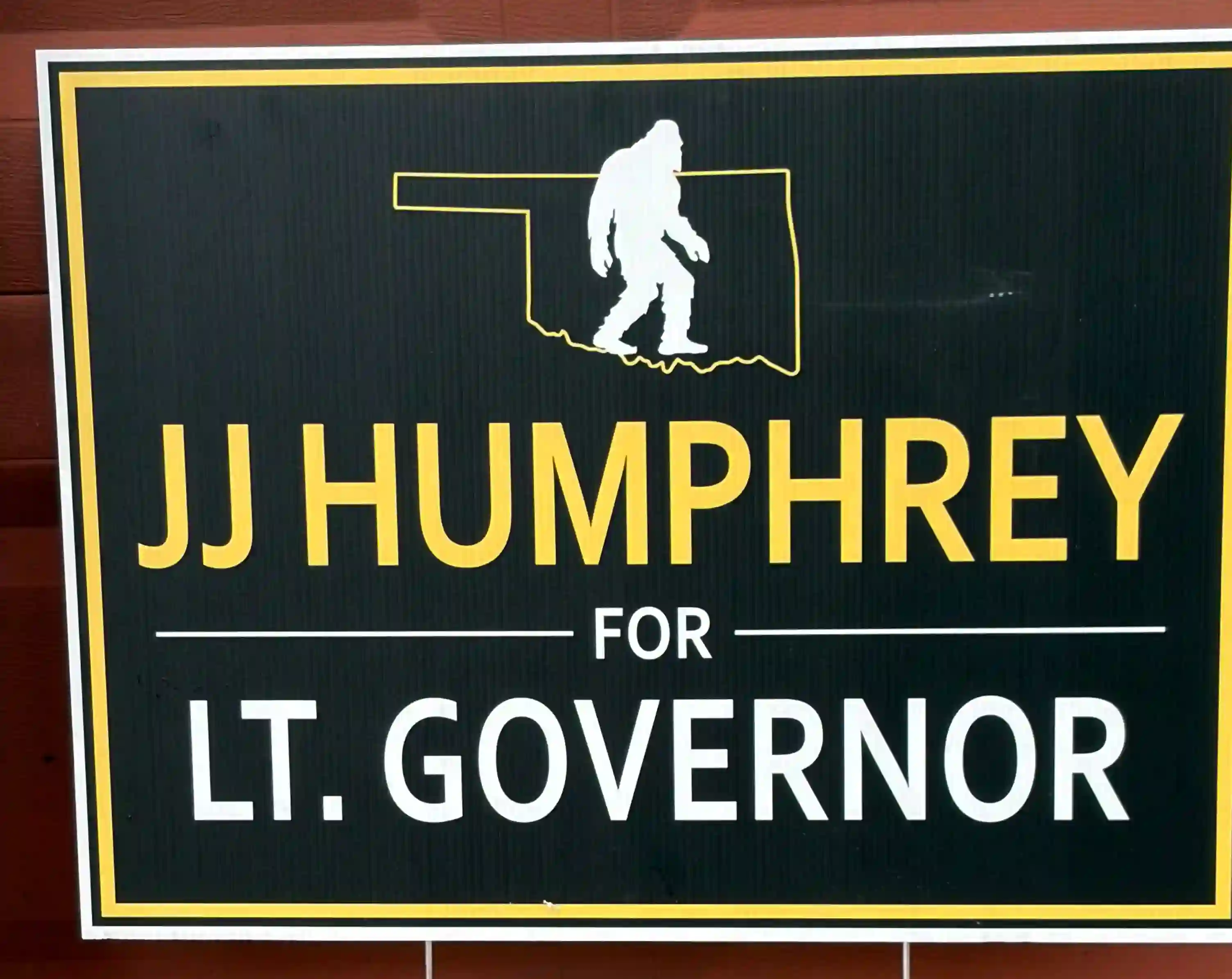 JJ Humphrey Standard Yard Sign